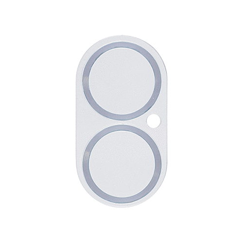 強化ガラス カメラレンズ(メタルシルバー)