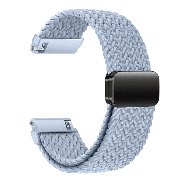 MiLink スマートウォッチ専用 交換バンド 22mm アクアブルー