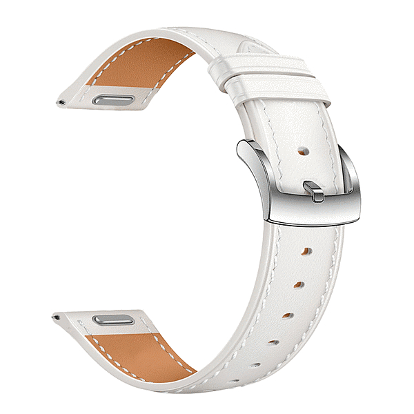 スマートウォッチ 交換革バンド 20mm 本革 ホワイト