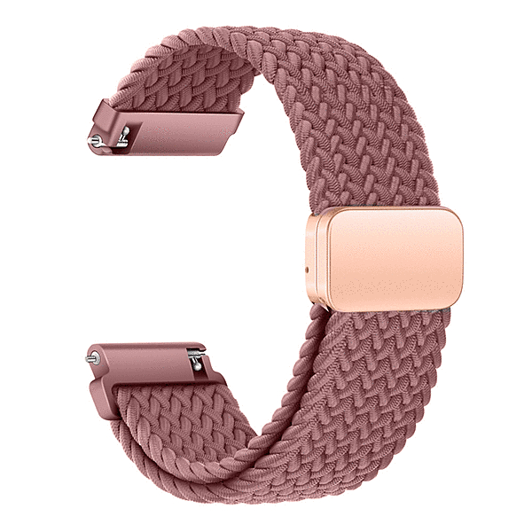 スマートウォッチ 交換バンド 20mm ローズブラウン