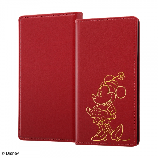 手帳型ケース FLEX ホットスタンプ SS/ミニーマウス