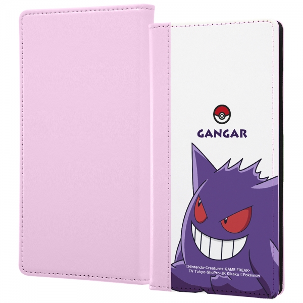 手帳型ケース FLEX バイカラー L/ポケットモンスター/ゲンガー_スタンダード