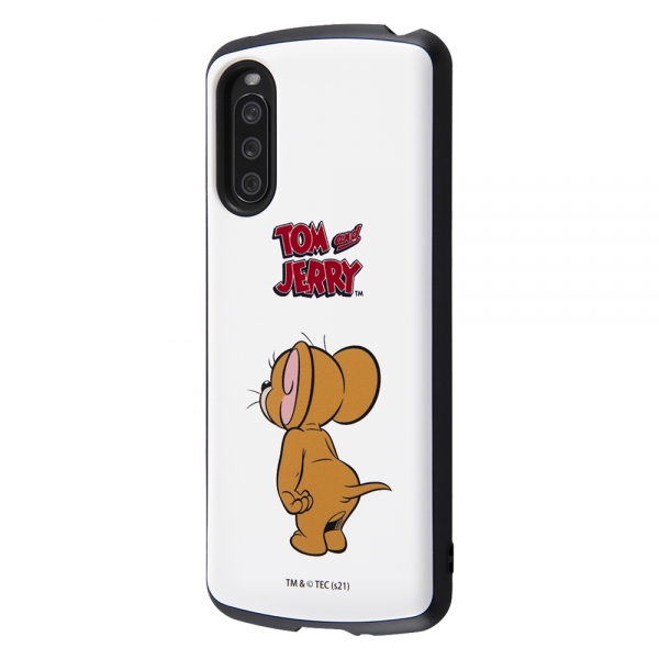 保護ケース MiA 衝撃吸収 バンパー ハイブリッドケース/トムとジェリー/ジェリー_後ろ姿