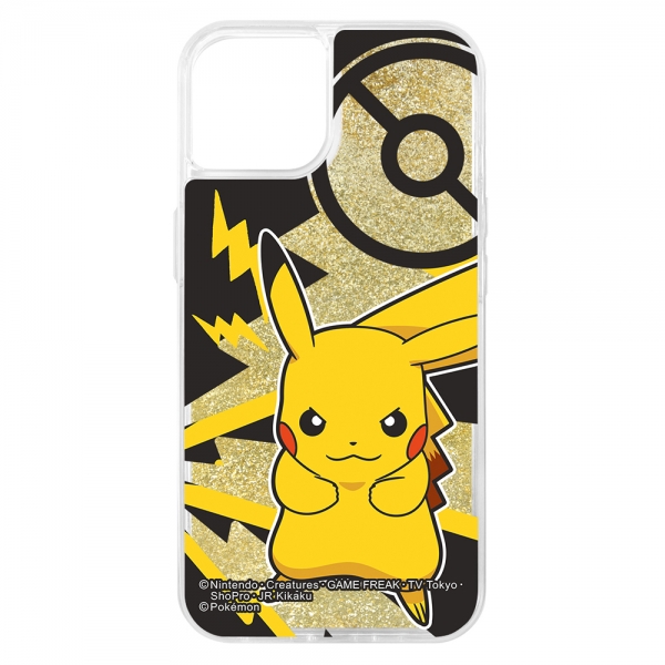 ラメグリッターケース/ポケットモンスター/ピカチュウ