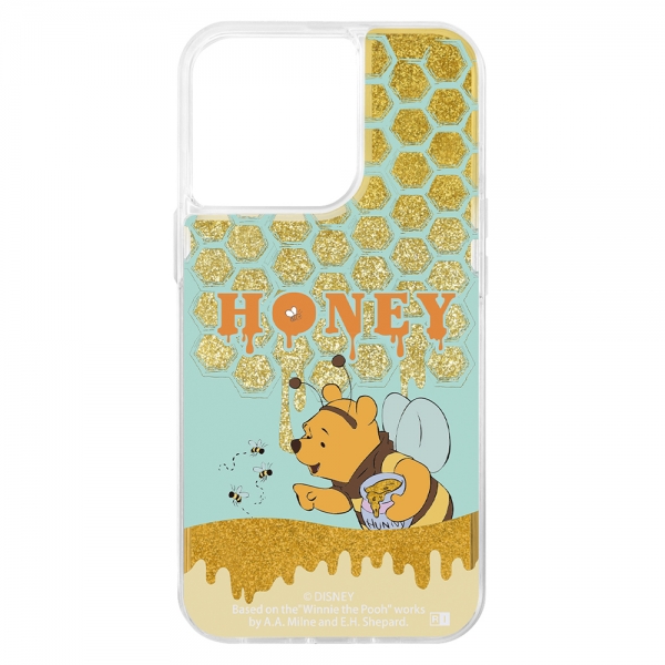 ラメグリッターケース/HONEY