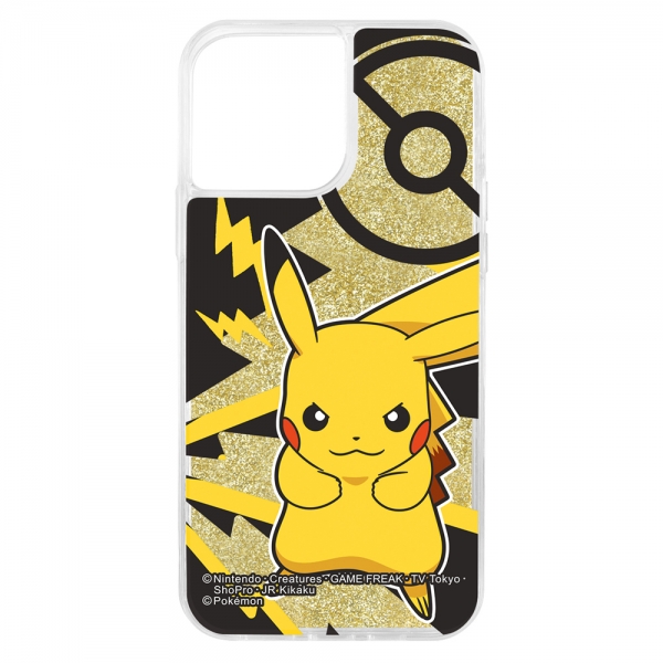 ラメ グリッターケース/ポケットモンスター/ピカチュウ