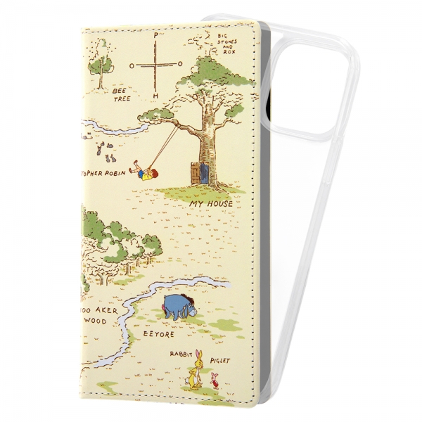 手帳型ケース FLEX/くまのプーさん_044