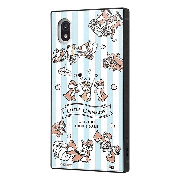 耐衝撃 ハイブリッドケース KAKU/チップとデール_Little Chipmunk