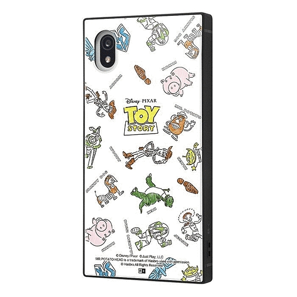 耐衝撃ハイブリッドケース KAKU/トイ・ストーリー/総柄