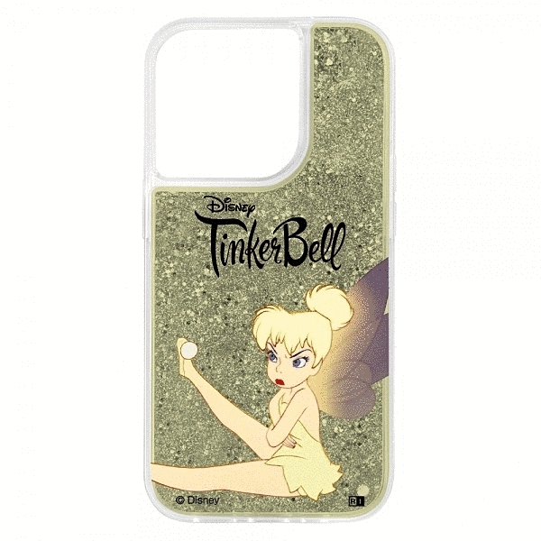ラメ グリッターケース/ティンカー・ベル/Sit