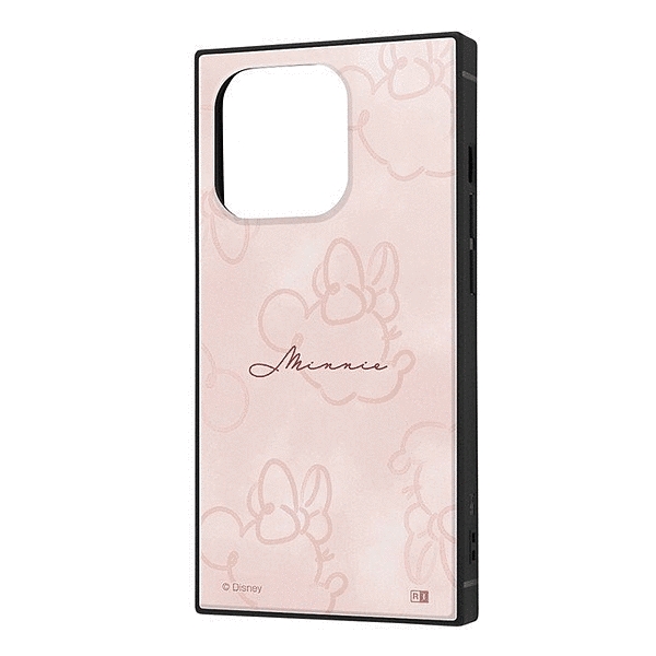 耐衝撃ハイブリッドケース KAKU/ミニーマウス/OTONA_ラインアート