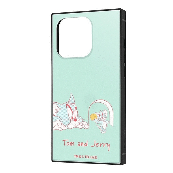 耐衝撃ハイブリッドケース KAKU/トムとジェリー/チーズ2