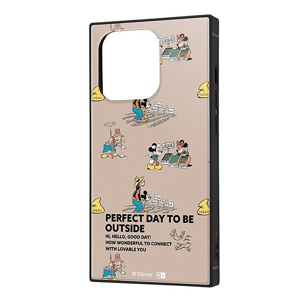 耐衝撃ハイブリッドケース KAKU/ミッキーフレンズ/アースデイ_ファーマー