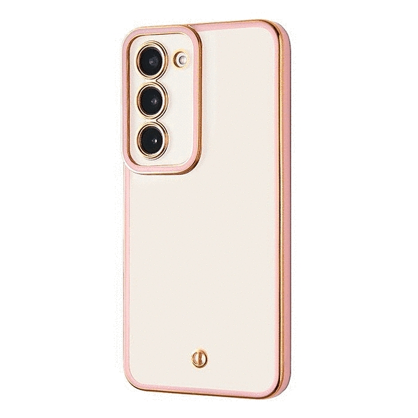 TPUソフトケース 精密設計 メタリック LUSTANT/ピンク/ゴールド