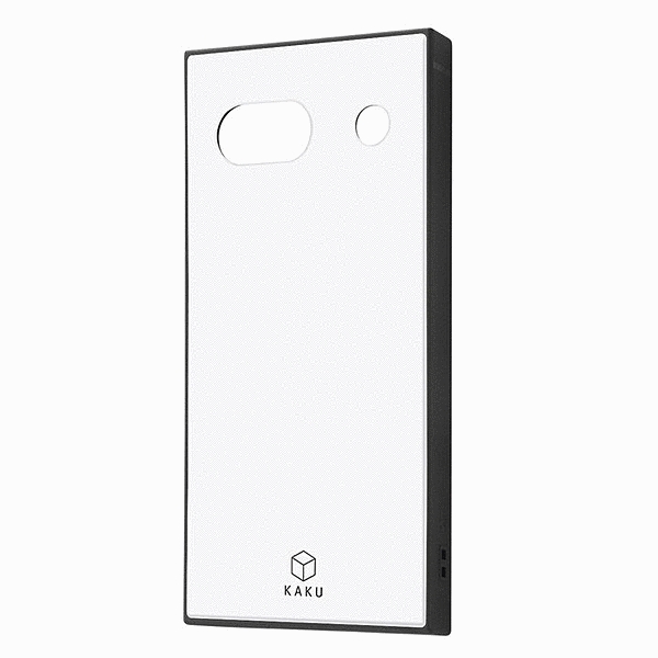 耐衝撃ハイブリッドケース KAKU/ホワイト