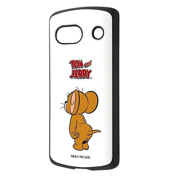 保護ケース MiA 衝撃吸収 バンパー ハイブリッドケース/トムとジェリー/ジェリー_後ろ姿