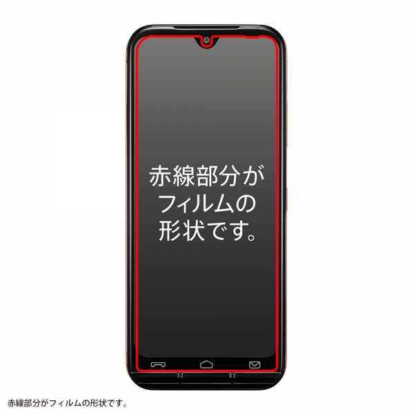 フィルム衝撃吸収ブルーライトカット反射防止抗菌・抗ウイルス