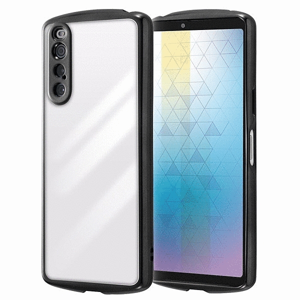 耐衝撃 TPUソフトケース METAMORU/ブラック