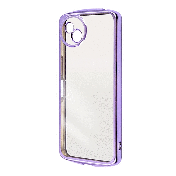 耐衝撃 精密設計 TPUソフトケース METAMORU/ラベンダー