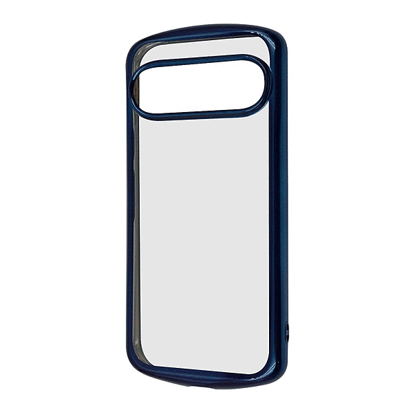 耐衝撃 精密設計 TPUソフトケース METAMORU/ブルー