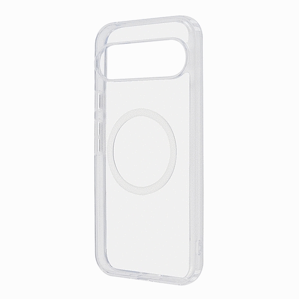 MagSafe対応 マグネットアクセサリー対応 衝撃吸収 バンパー ハイブリッドケース/クリア