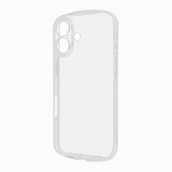 耐衝撃 バンパー 精密設計 カメラ保護 TPUソフトケース/クリア