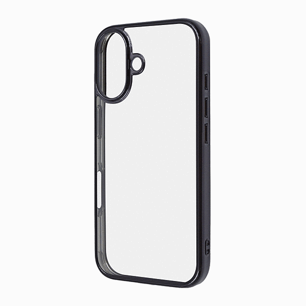 衝撃吸収 バンパー メタリック ハイブリッドケース/ブラック