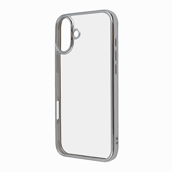 衝撃吸収 バンパー メタリック ハイブリッドケース/シルバー