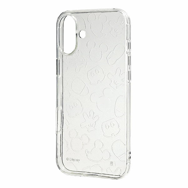 TPUソフトケース キラキラ/ミッキーマウス