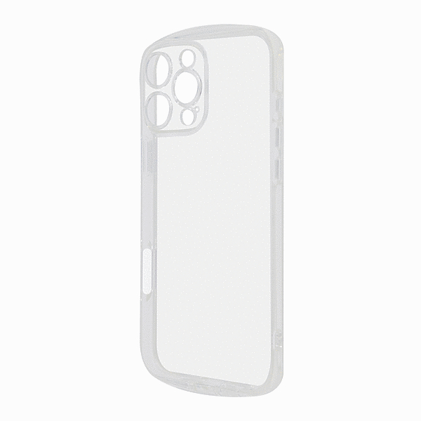 耐衝撃 バンパー 精密設計 カメラ保護 TPUソフトケース/クリア