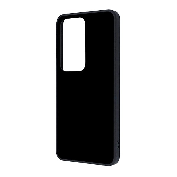 耐衝撃 バンパー maru ハイブリッドケース/ブラック