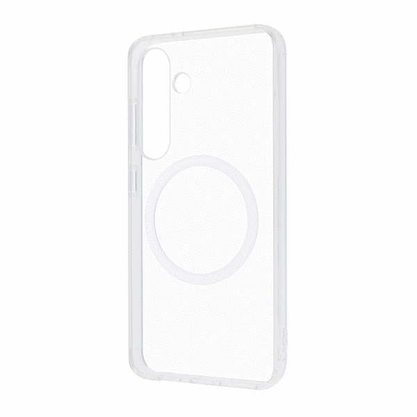 MagSafe対応 マグネットアクセサリー対応 衝撃吸収 バンパー ハイブリッドケース/クリア