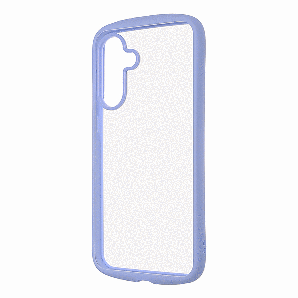 Puffull 耐衝撃 ハイブリッドケース/ペールブルー