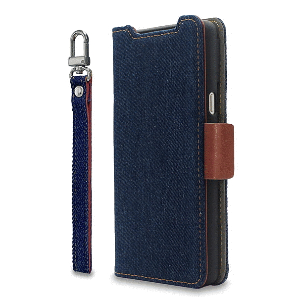 手帳型ケース/インディゴ