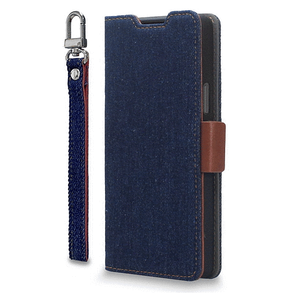 手帳型ケース/インディゴ