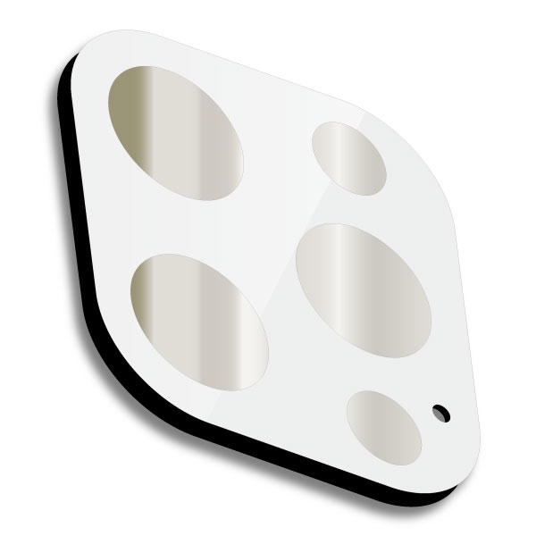 ガラスフィルムカメラ10Heyes/ホワイト