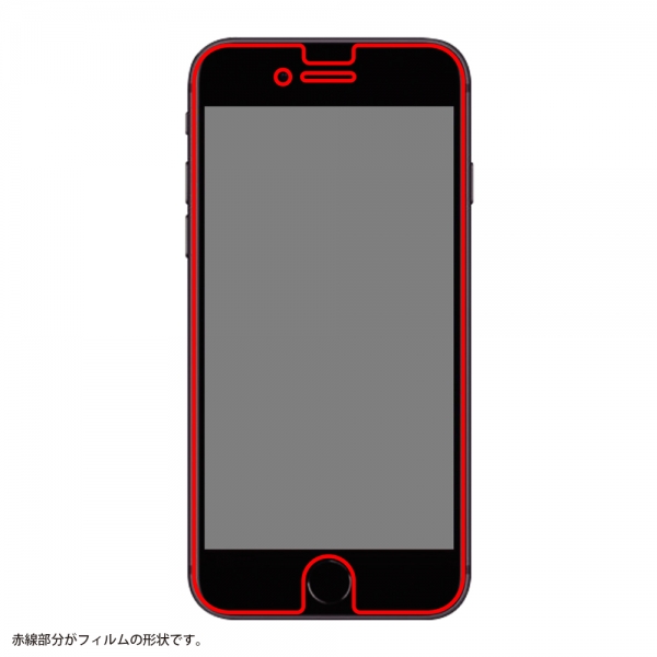 フィルム TPU 光沢 フルカバー 衝撃吸収 ブルーライトカット