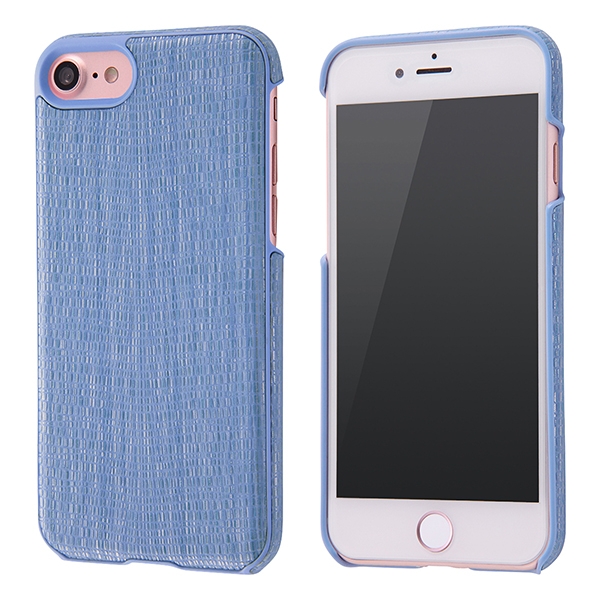 オープンレザーケース デザイン/ブルー