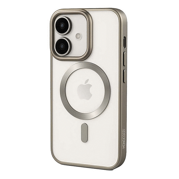 マグネット搭載耐衝撃ケース/チタニウム