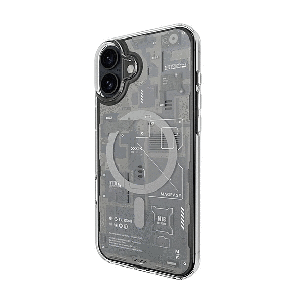 MagSefe対応耐衝撃ケース/グレー