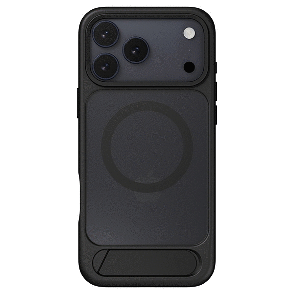 MagSefe対応スタンド付き耐衝撃ケース/ブラック