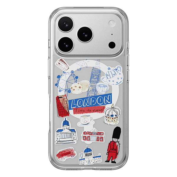 MagSefe対応耐衝撃ケース/ロンドン