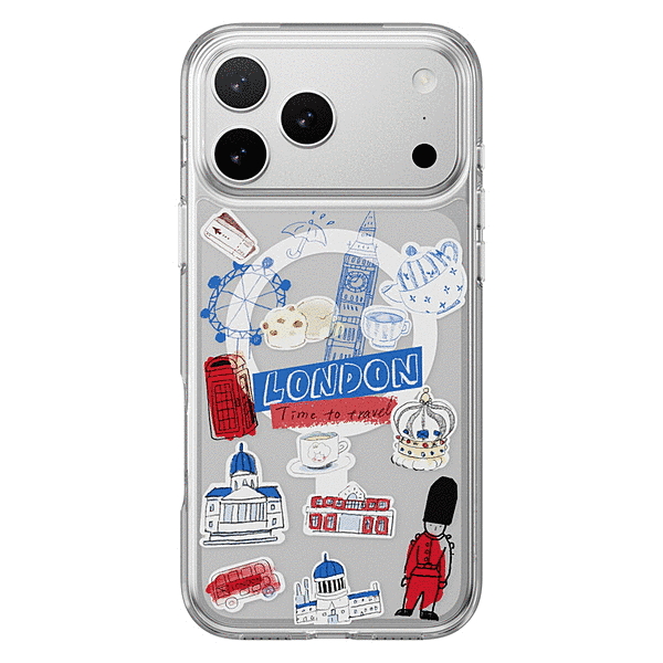 MagSefe対応耐衝撃ケース/ロンドン