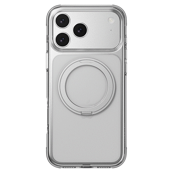 MagSefe対応スタンド付き耐衝撃ケース/トランスパレント