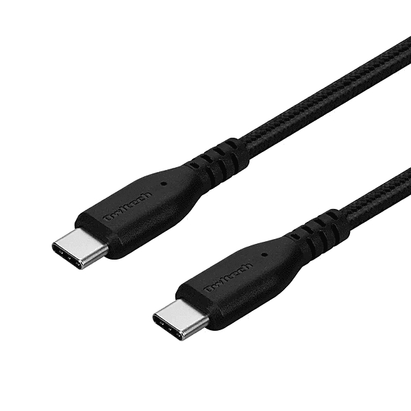 PD60W/データ転送Type-CtoCケーブル1m ブラック
