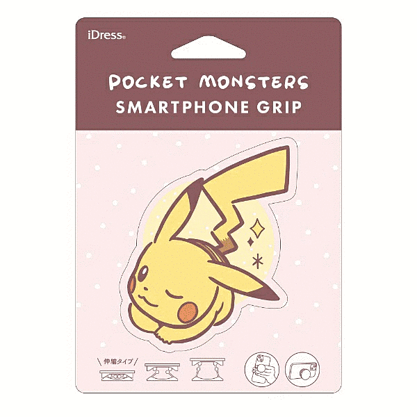 ポケットモンスター スマホグリップ ピカチュウ