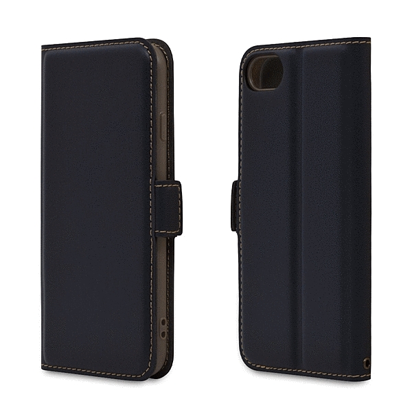 スマートフリップ手帳型ケース ネイビー