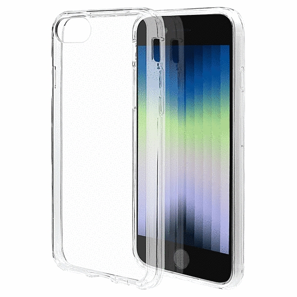 RHINOX ハイブリッドケース TPU/アクリル 5H 衝撃吸収 MIL規格準拠 クリア