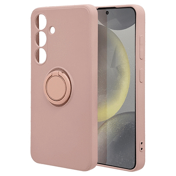 極限保護 TPUリングケース ライトピンク