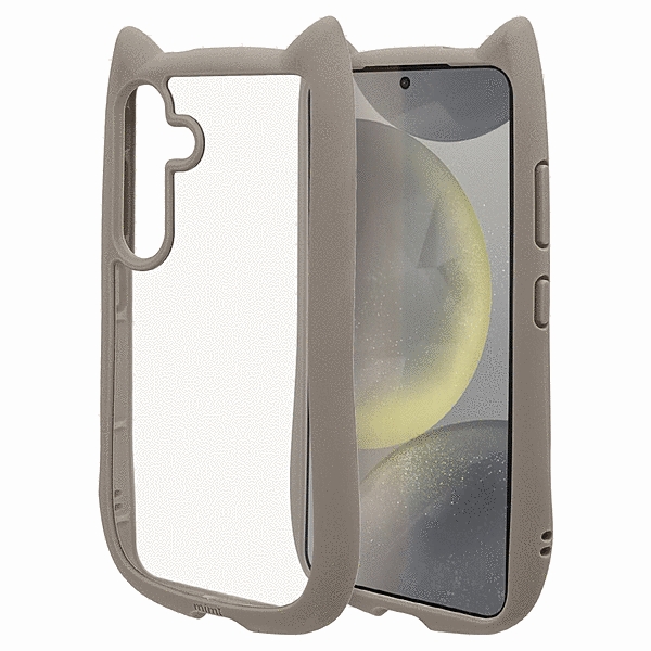 mimi 猫耳ハイブリッドケース TPU/PC MIL規格準拠 トープ